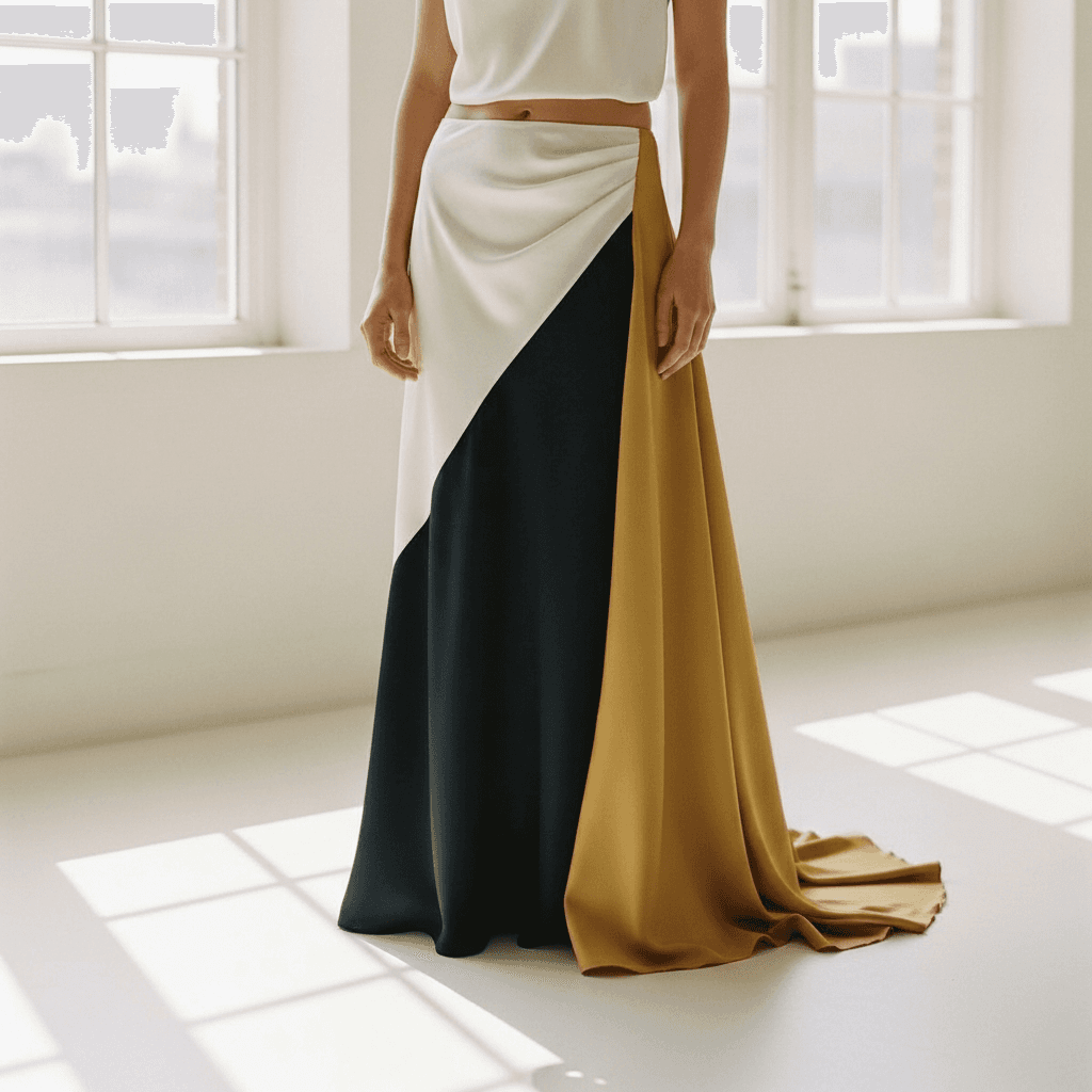 Белая юбка-комбинация: новый код свадебной моды