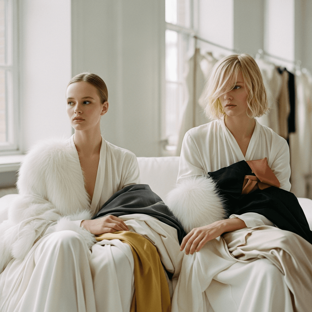 Zendaya привносит меховую отделку в свадебную моду